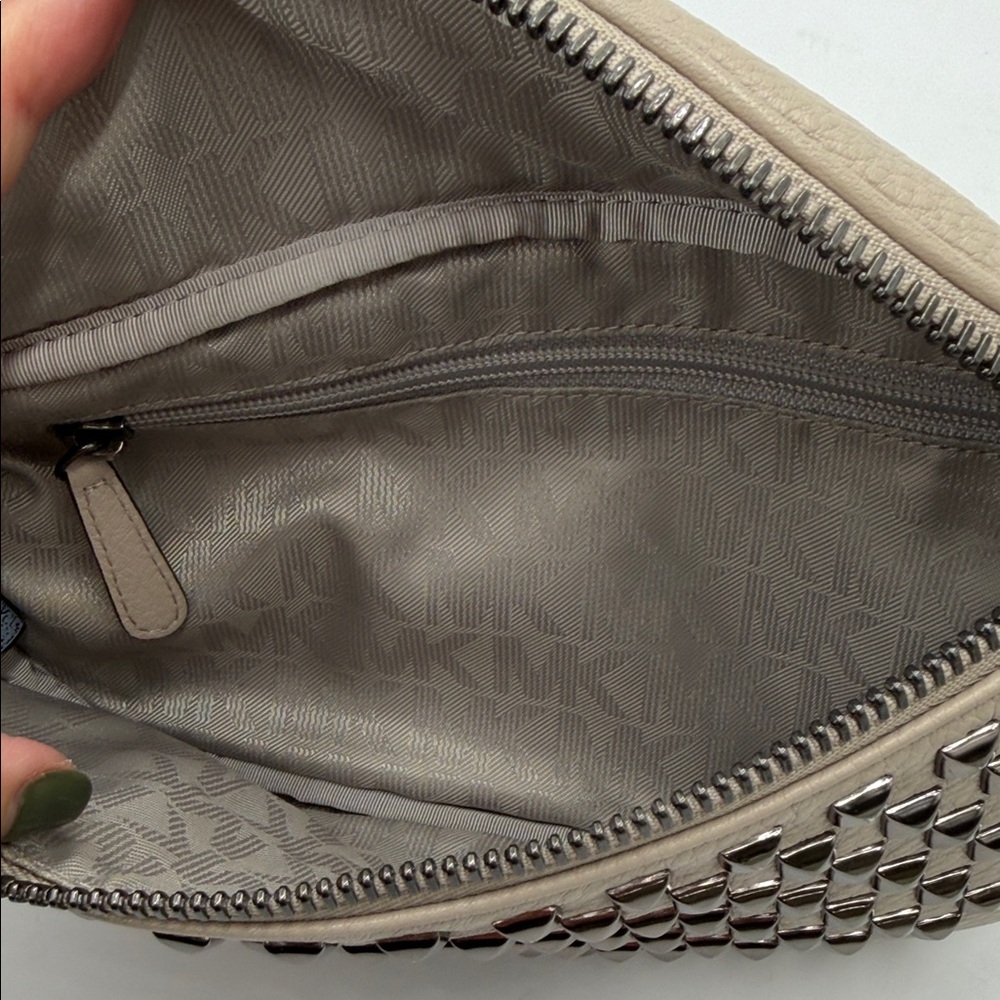 Michael Kors Rhea Zip Pyramid Stud Belt Bag - Picture 7 of 8